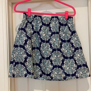 Lilly Pulitzer elastic waist skirt.  Size L